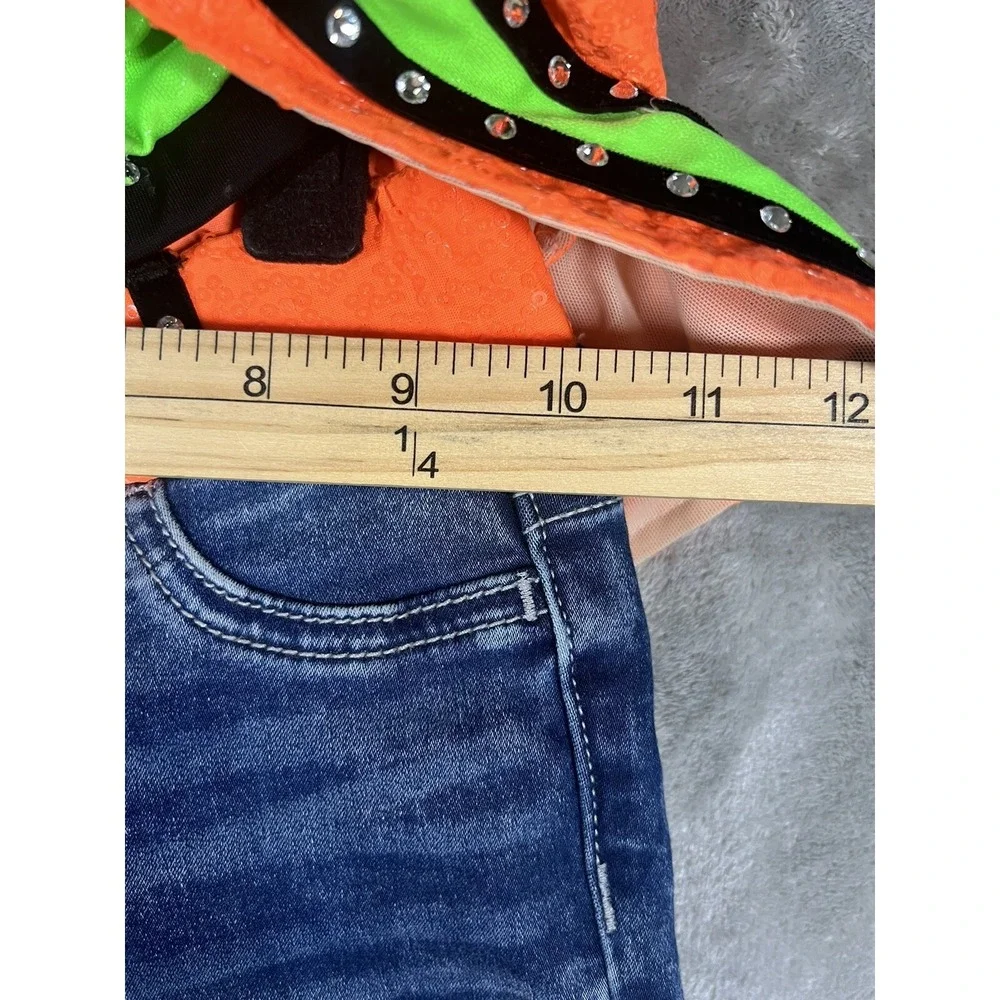 MAF Dance Solo Costume Kids Seamless Design Construction Worker‎ Size MC Medium